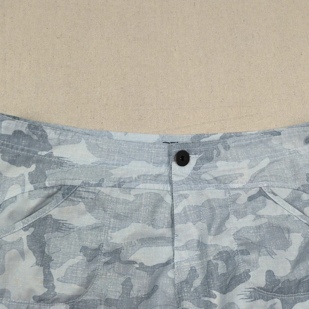 Pelagic‎ Shorts Womens 12 Blue Fishing Camo Board Short Outdoor Beach